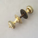 1900s Cast Brass Door Knobs