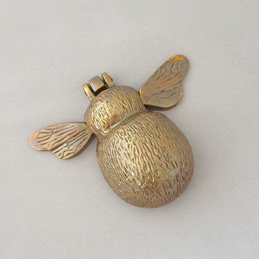 Aged Brass Bee Door Knocker