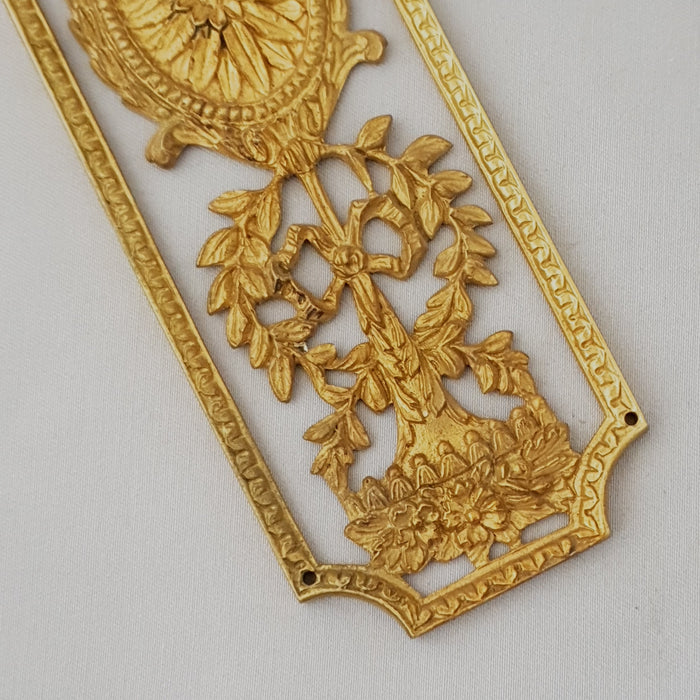 Antique Pierced Early 1900s Finger Plates