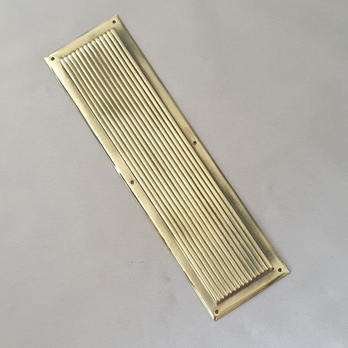 1920s Reeded Finger Plate