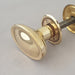 Antique Early 1900s Raised Oval Door Knobs