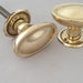 Early 1900s Raised Antique Oval Door Knobs