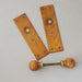 Antique Edwardian Oak Door Handles