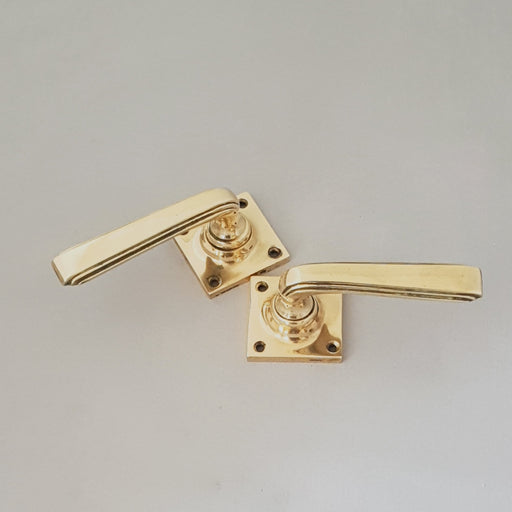 Brass Vintage Lever Door Handles