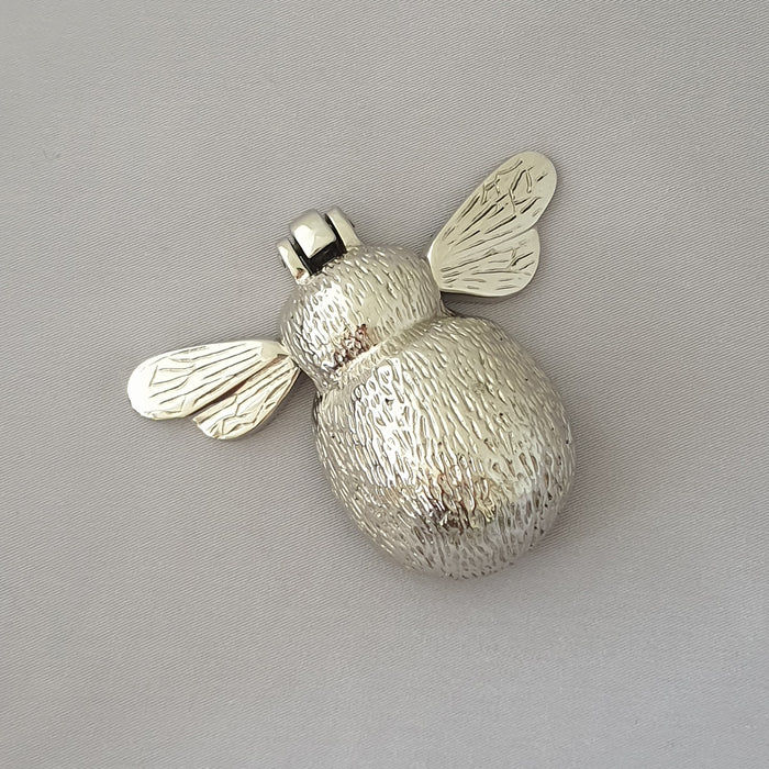 Nickel Bee Door Knocker