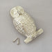 Nickel  Plated Owl Front Door Knocker