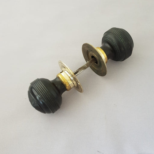 Edwardian Ebony Door Knobs