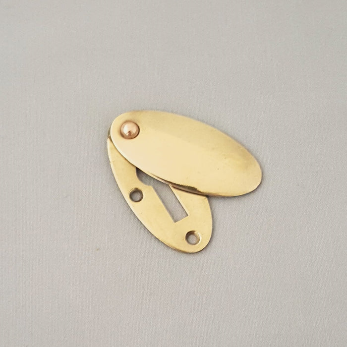 Reclaimed Brass Escutcheon