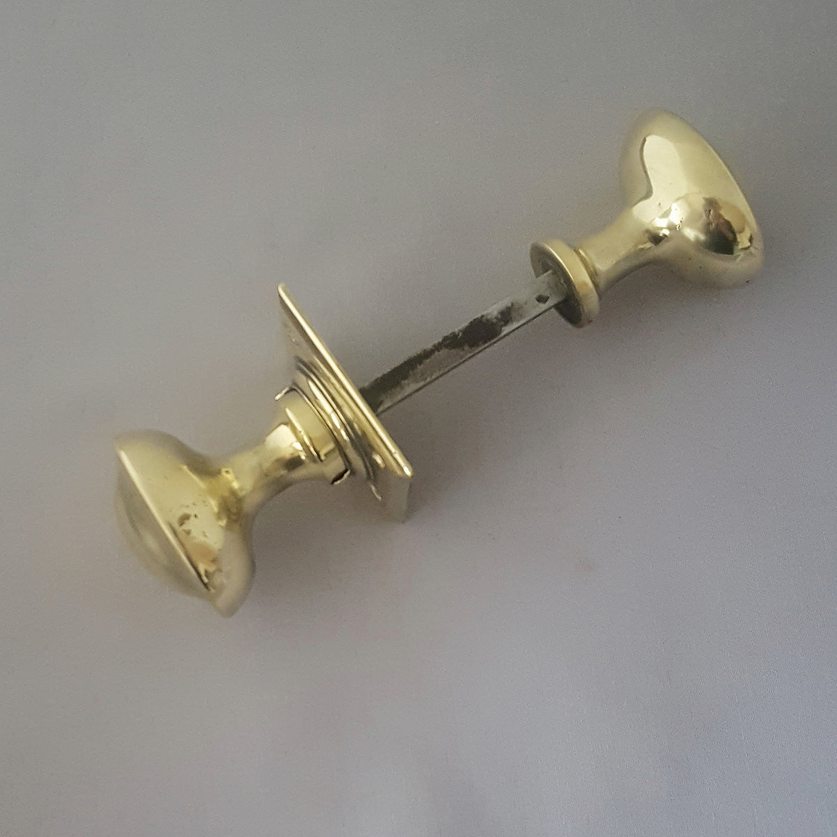 Antique Edwardian Rim Lock Door Knobs | Architectural Decor